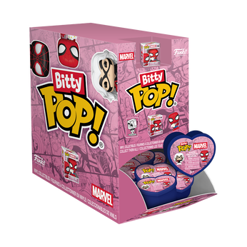 Mystery Bitty Pop! Spider-Man (Valentine’s Day), Image 1
