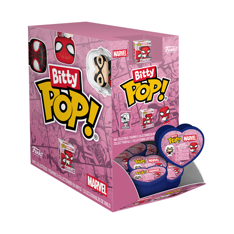 Mystery Bitty Pop! Spider-Man (Valentine’s Day), , hi-res view 1