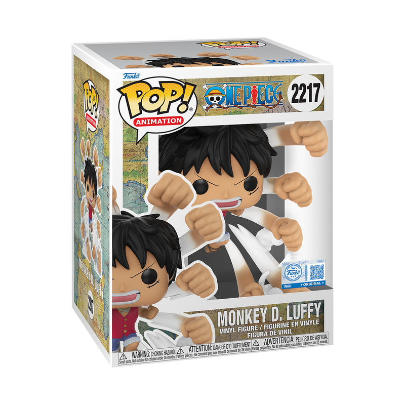 Pop! Monkey D. Luffy (Gum Gum Gatling), , hi-res view 2