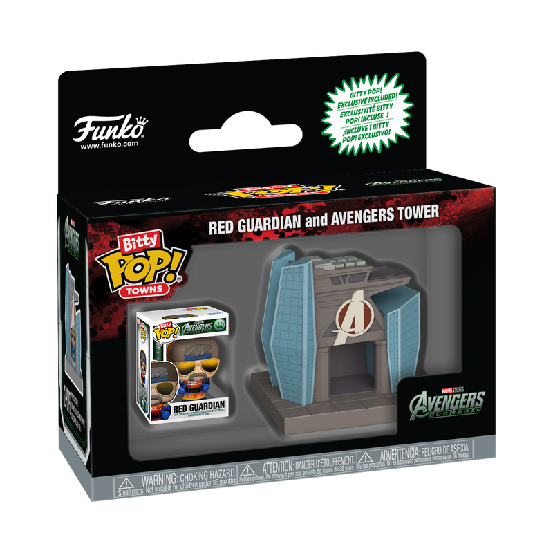 Bitty Pop! Towns Red Guardian and Avengers Tower, , hi-res view 1