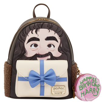 Harry Potter Hagrid Birthday Cake Cosplay Mini Backpack with Coin Bag, , hi-res view 1