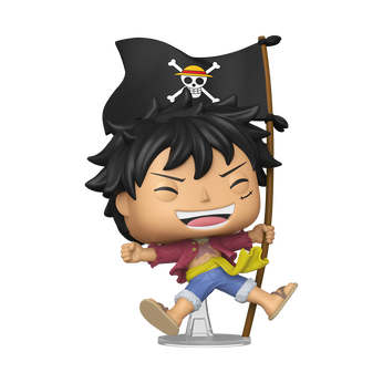 Pop! Monkey D. Luffy with Flag, Image 1