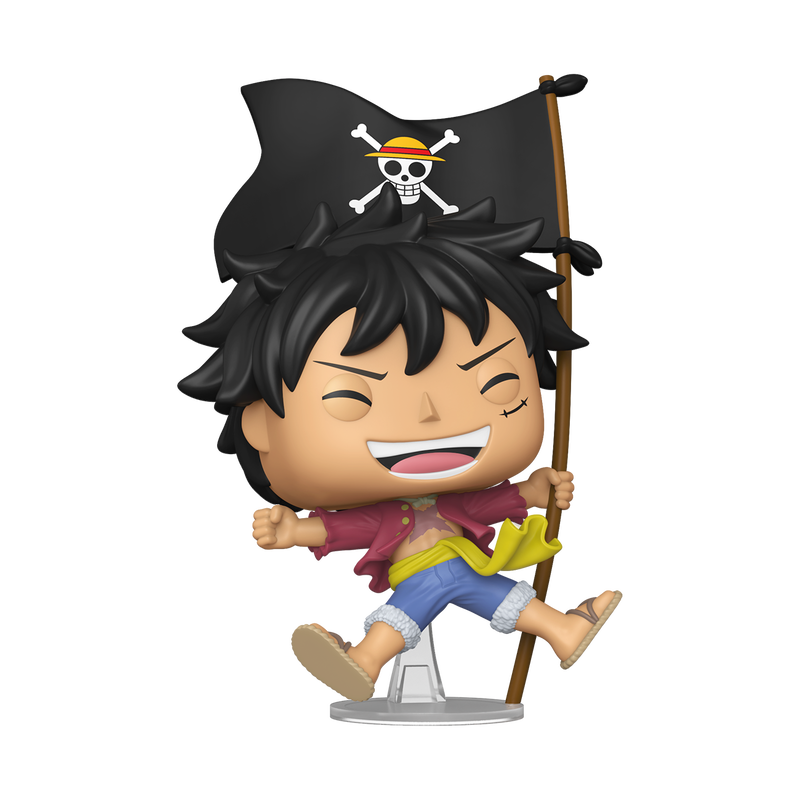 Pop! Monkey D. Luffy with Flag, , hi-res view 1