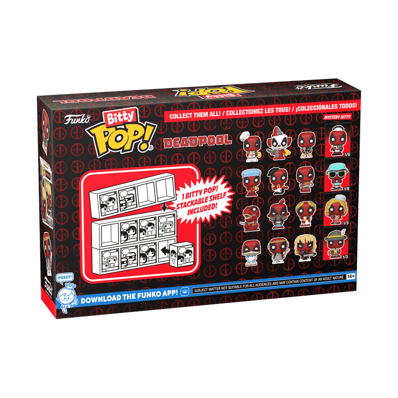 Bitty Pop! Deadpool 4-Pack Series 4, , hi-res view 3