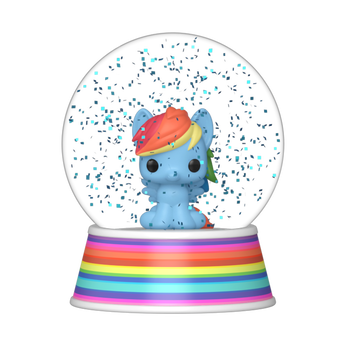 Rainbow Dash Mini Glitter Globe, , hi-res view 1