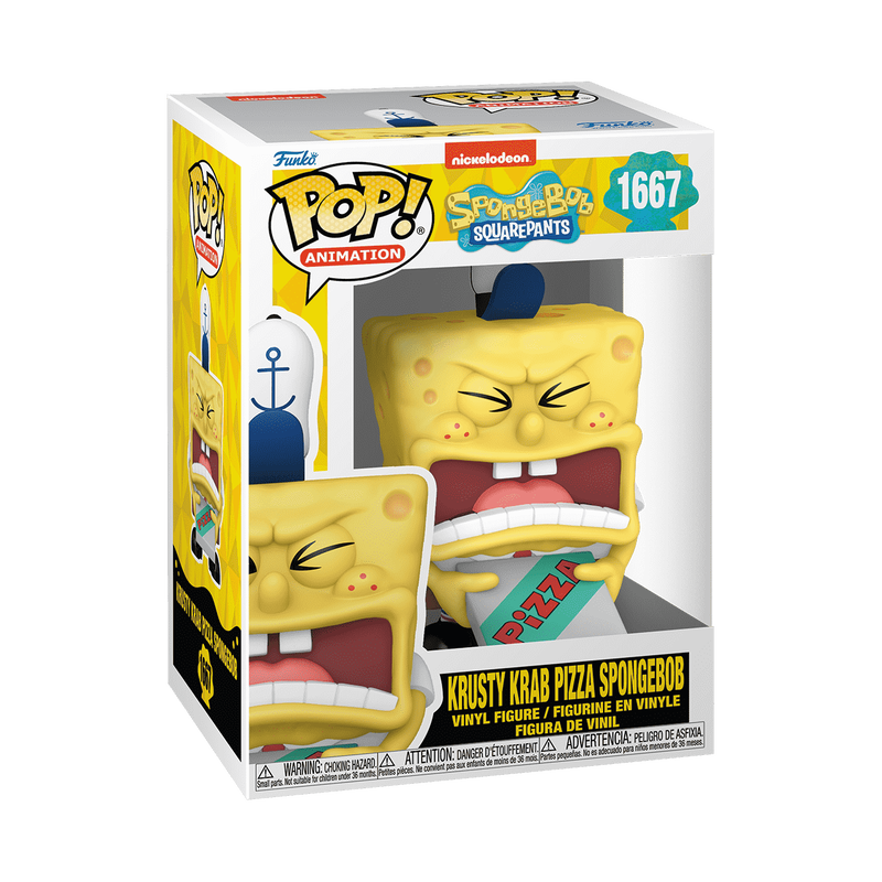 Pop! Krusty Krab Pizza SpongeBob, , hi-res view 2