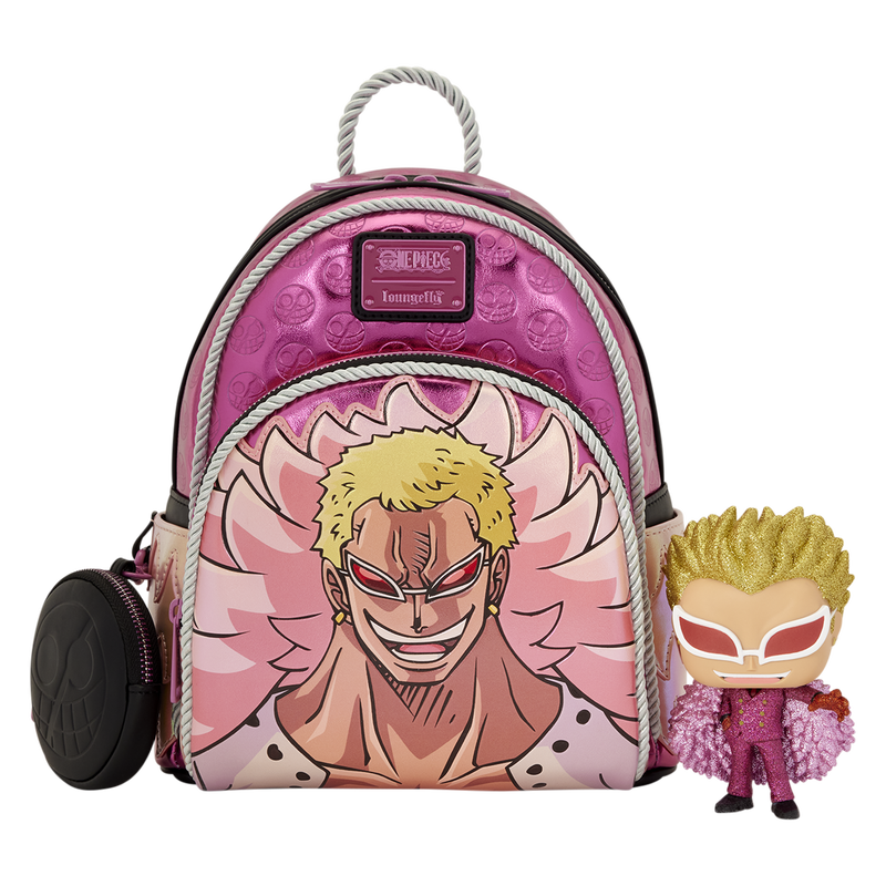 SDCC Limited Edition One Piece Doflamingo (Diamond) Pop! & Bag Bundle, , hi-res view 1
