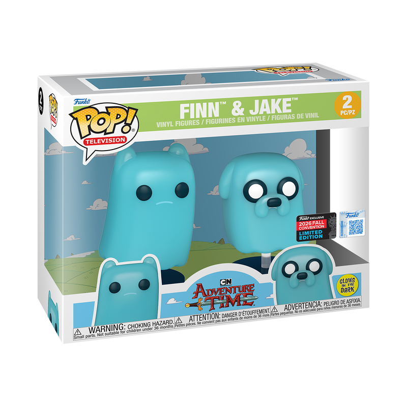 Pop! Finn & Jake (Glow) 2-Pack, , hi-res view 2