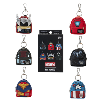 Marvel Avengers Cosplay Mystery Mini Backpack Keychain Charm, Image 1