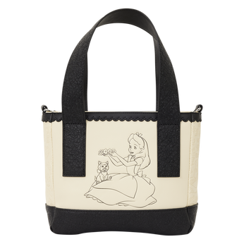 Alice in Wonderland Mini Tote Crossbody Bag, , hi-res view 1