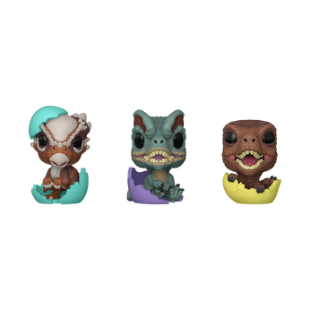 Pocket Pop! Jurassic World Hatchling 3-Pack, Image 1