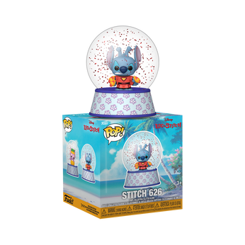 Stitch 626 Mini Glitter Globe, , hi-res view 2