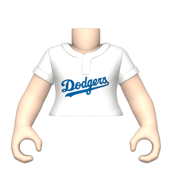 PY: Torso- FM SK1 Jersey WH- Dodgers, Image 1