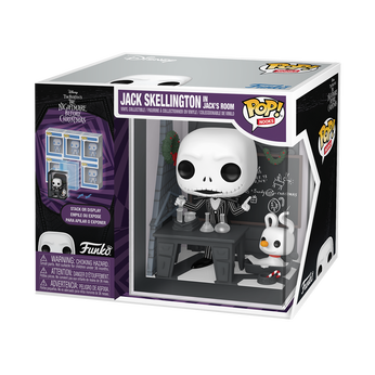 Pop! Nooks Jack Skellington in Jack&rsquo;s Room, Image 2