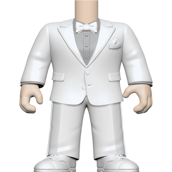BAP- ML - SK1 - Body - WH Tux WH Bow, Image 1