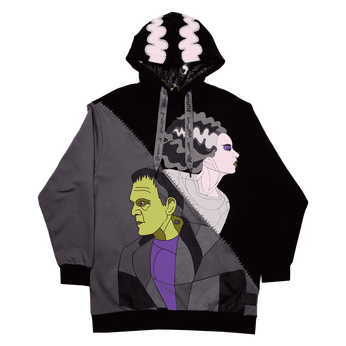 Universal Monsters The Bride Of Frankenstein Unisex Hoodie, , hi-res view 1