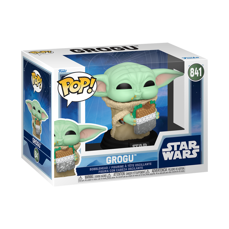 Pop! Grogu with Sandwich, , hi-res view 3
