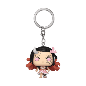Pop! Keychain Nezuko Kamado (Demon Form), , hi-res view 1