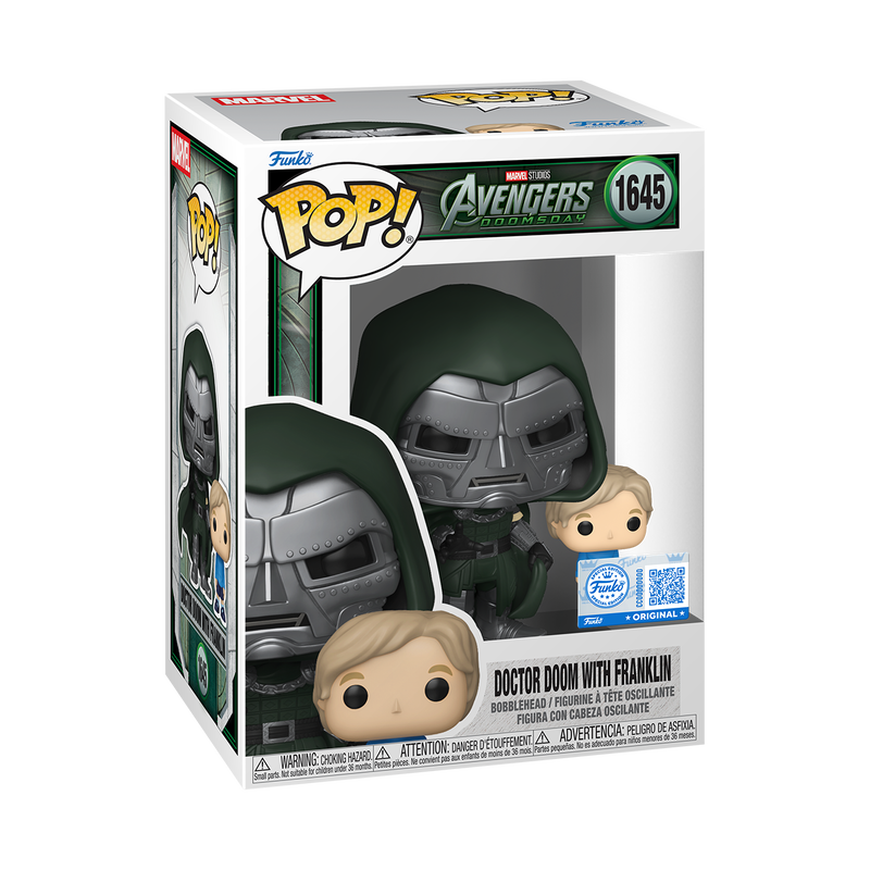 Pop! Doctor Doom with Franklin (Doomsday), , hi-res view 2