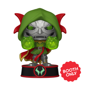 Pop! Light Up Sorcerer Supreme Doom with Pop! Protector, , hi-res view 1