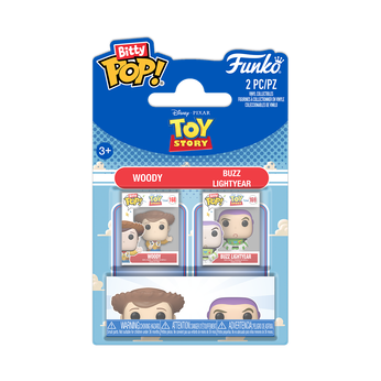 Bitty Pop! Woody & Buzz Lightyear 2-Pack, Image 1