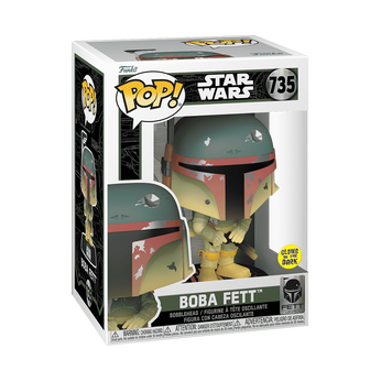 Pop! Boba Fett with Rifle (Glow), Image 2