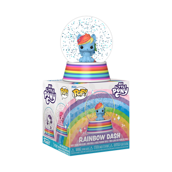 Rainbow Dash Mini Glitter Globe, , hi-res view 2
