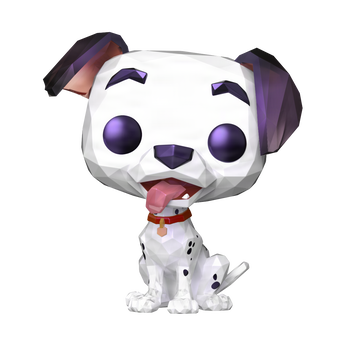 Pop! Pongo (Facet) with Pop! Protector, Image 1