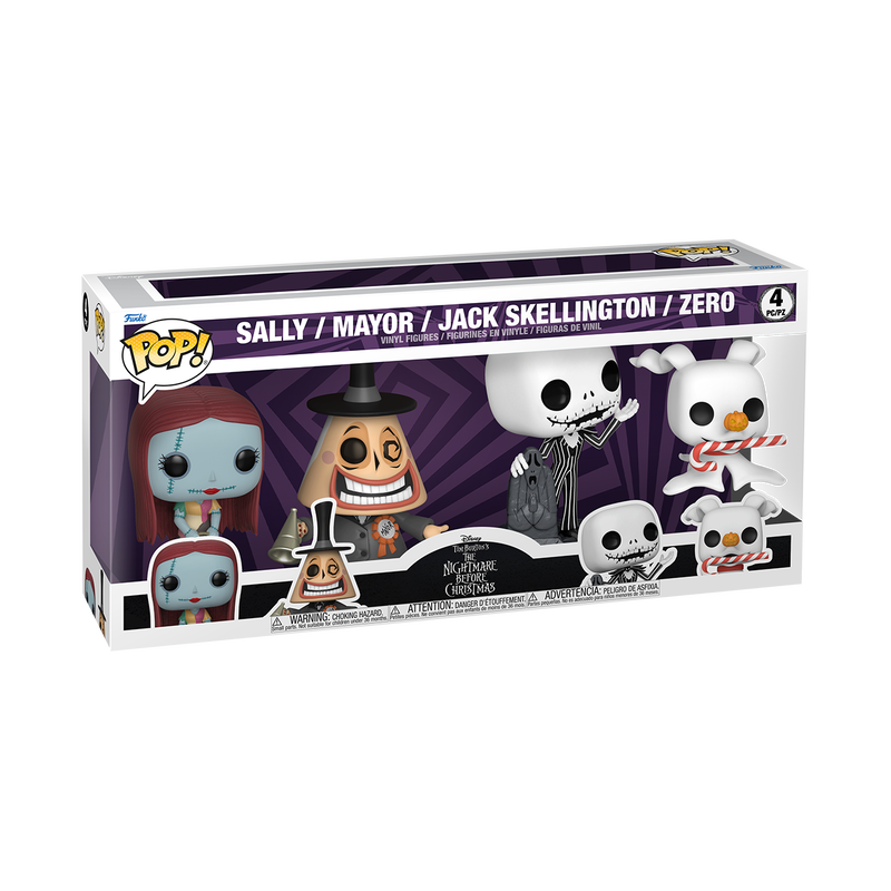 Pop! The Nightmare Before Christmas 4-Pack, , hi-res view 2