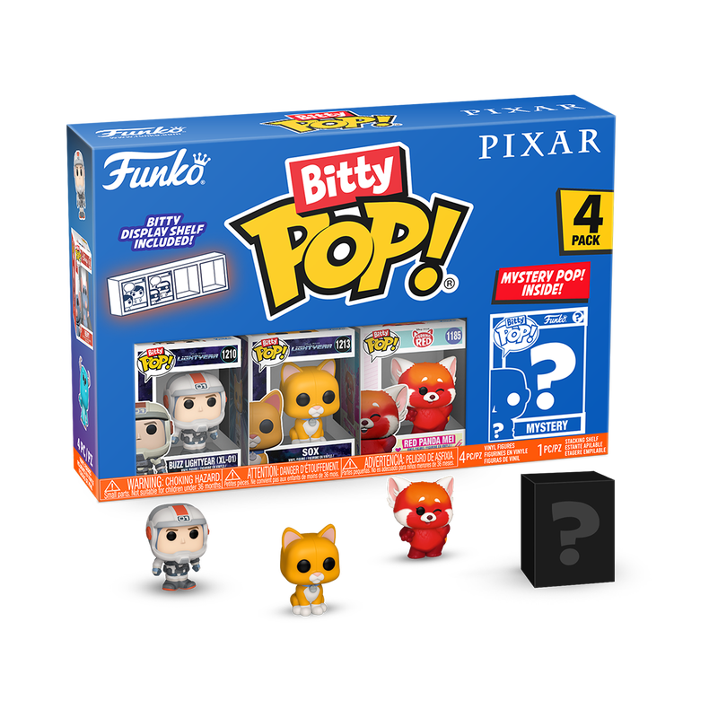 Bitty Pop! Pixar 4-Pack Series 1, , hi-res view 1