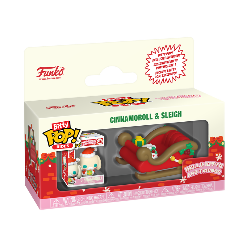 Bitty Pop! Ride Cinnamoroll and Sleigh, , hi-res view 1