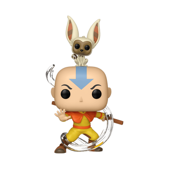 Pop! Aang with Momo, Image 1