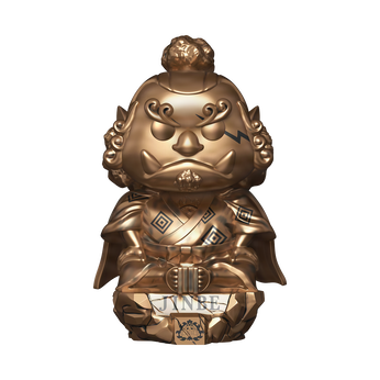 Pop! Plus Jinbe Statue (Bronze) with Pop! Protector, Image 1