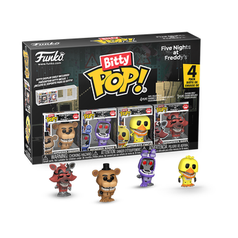 Bitty Pop! Five Nights at Freddy's 4-Pack Series 6, Image 1