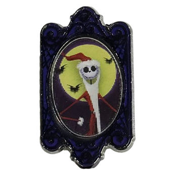 The Nightmare Before Christmas Exclusive Jack Skellington 3" Collector Box Lenticular Pin, Image 1