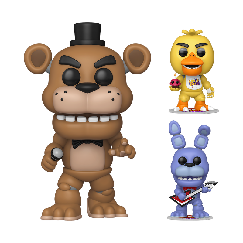 Pop! Jumbo Freddy with Bonnie & Chica 3-Pack, , hi-res view 1