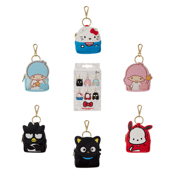 Sanrio Characters Cosplay Mystery Mini Backpack Keychain Charm, , hi-res view 1