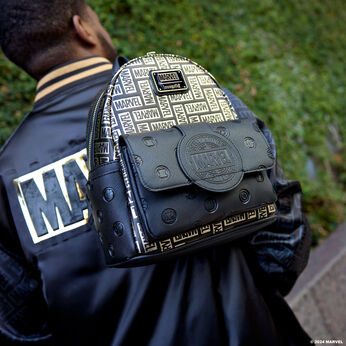 Marvel 85th Anniversary All-Over Print Logo Mini Backpack, Image 2