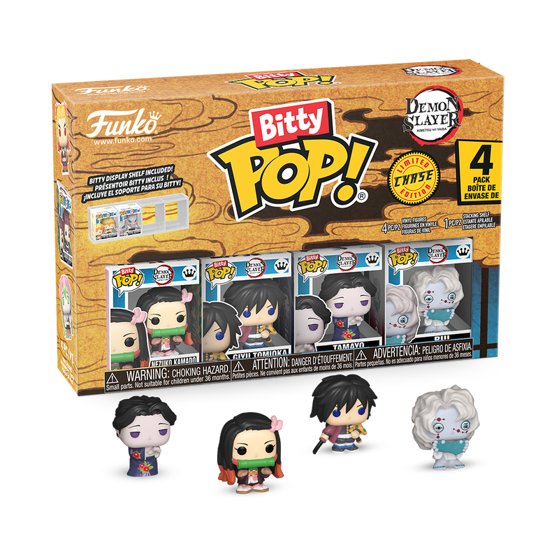 Bitty Pop! Demon Slayer 4-Pack Series 2, , hi-res view 1