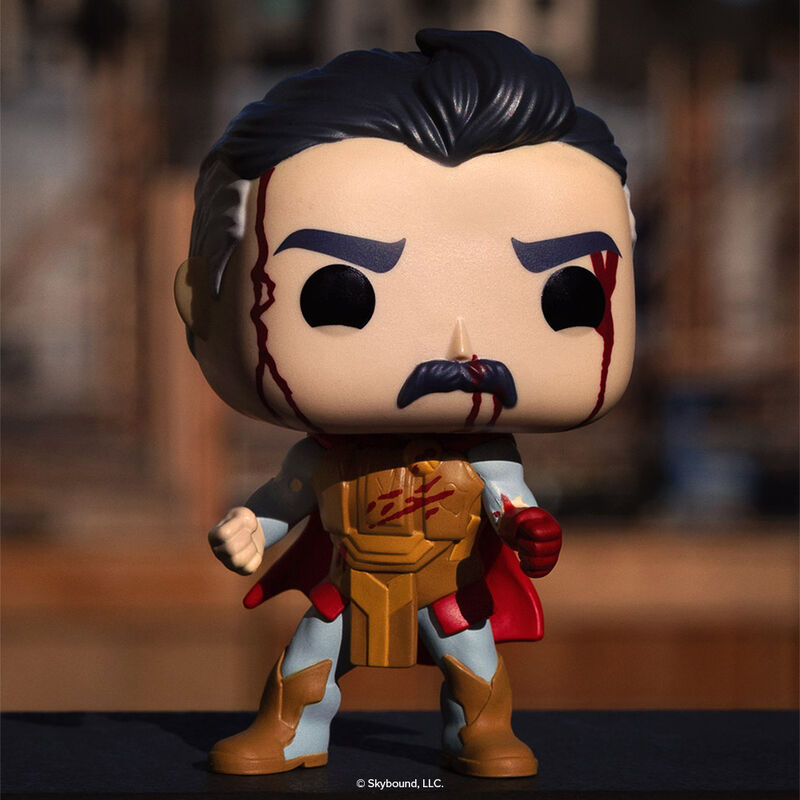 Pop! Omni-Man (Armor) (Bloody) FWlifestyle1 view 2