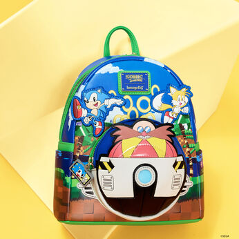 Sonic The Hedgehog Light Up Mini Backpack, Image 2