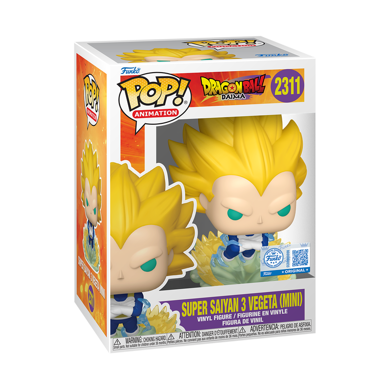 Pop! Super Saiyan 3 Vegeta (Mini), , hi-res view 2