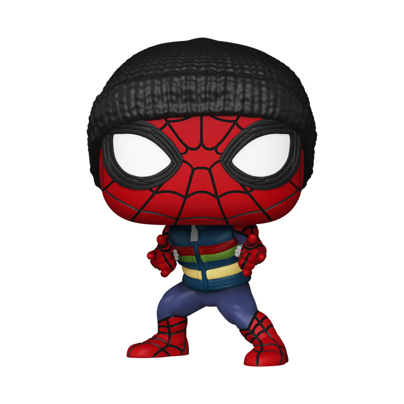 Pop! Spider-Man (Winter Gear), , hi-res view 1