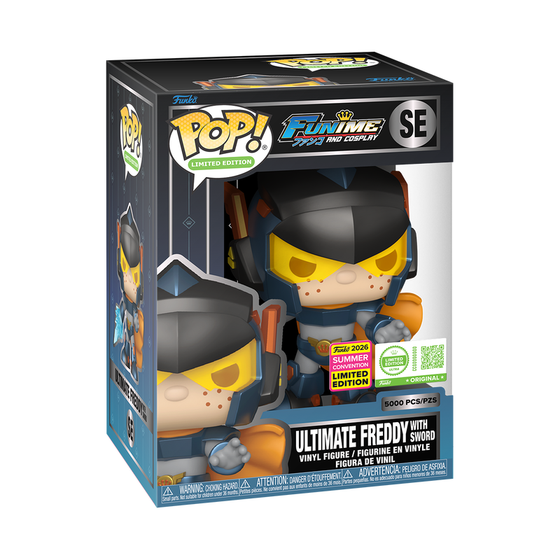 Pop! Ultimate Freddy with Sword with Pop! Protector | Funko