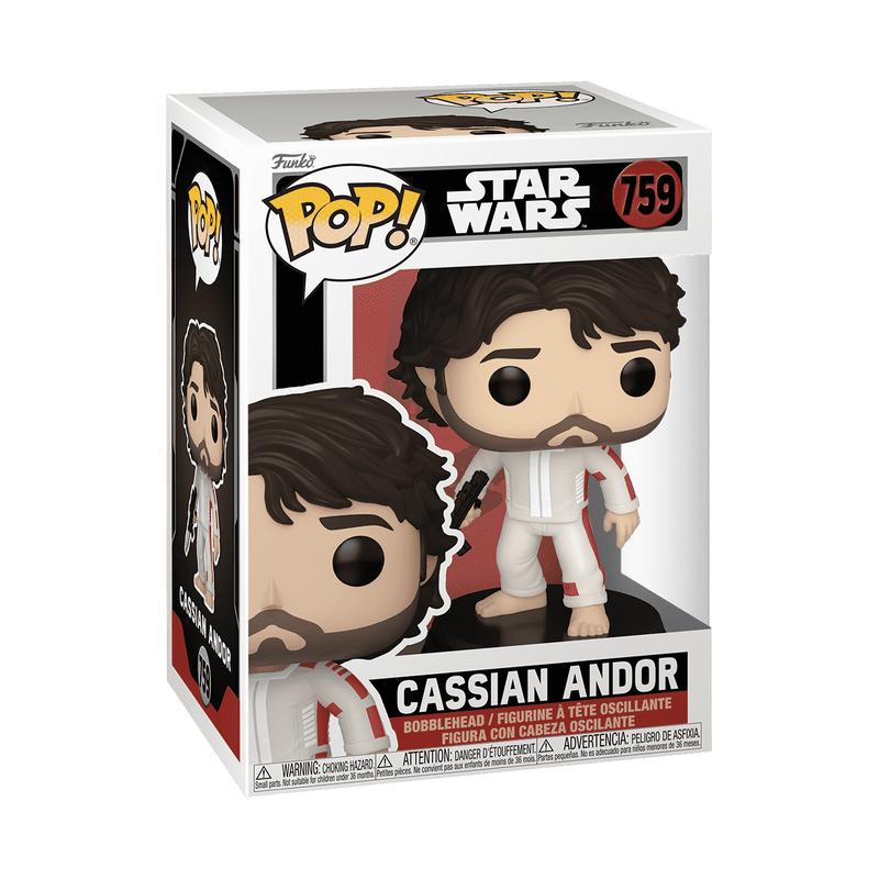 Pop! Cassian Andor with Blaster, , hi-res view 2