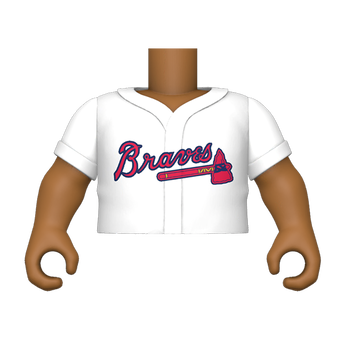 PY: Torso- ML SK5 Jersey WH- Braves, Image 1