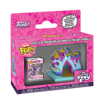 Bitty Pop! Towns Castle of Friendship and Princess Twilight Sparkle, Image 1