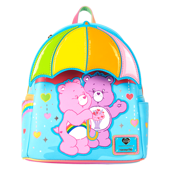 Care Bears Cheer Bear & Share Bear Rainbow Umbrella Mini Backpack, Image 1