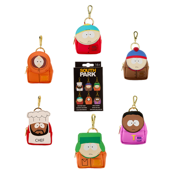 South Park Mystery Mini Backpack Keychain Charm, Image 1
