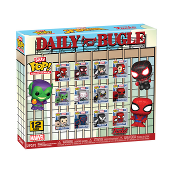 Bitty Pop! Collector Pack Spider-Man 12-Pack,  Bitty Pop! Collector Pack Spider-Man 12-Pack, Image 1